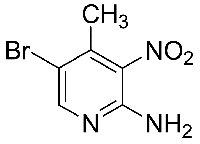 MC60033 2-Amino-5-Bromo-4-Methyl-3-Nitropyridine 100367-40-6 2-氨基-5-溴-3-硝基-4-甲基吡啶