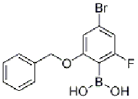MC92773 2-(benzyloxy)-4-broMo-6-fluorophenylboronic acid 1264175-59-8 2-氟-4-溴-6-苄氧基苯硼酸