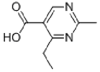 MC37227  4-乙基-2-甲基嘧啶-5-甲酸  [127958-06-9]