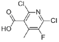 MC37293  2,6-二氯-5-氟-4-甲基-3-吡啶羧酸  [132195-42-7]