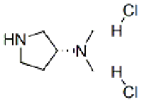 MC77328 (R)-3-(DIMETHYLAMINO) PYRROLIDINE DIHYDROCHLORIDE 864448-61-3 (R)-(+)-3-二甲氨基吡咯烷双盐酸盐