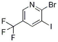 MC92171 2-Bromo-3-iodo-5-(trifluoromethyl)pyridine 1214323-90-6 2-溴-3-碘-5-(三氟甲基)吡啶