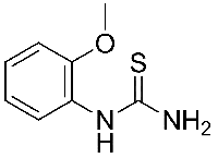 MC61964 (2-Methoxyphenyl)Thiourea 1516-37-6 2-甲氧基苯基硫脲