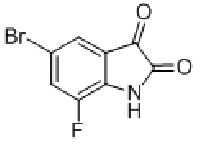 MC99474 5-BROMO-7-FLUORO-1H-INDOLE-2,3-DIONE 380431-78-7 7-溴-5-氟-1H-吲哚-2,3-二酮