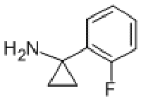 MC77912 1-(2-FLUORO-PHENYL)-CYCLOPROPYLAMINE 886366-50-3 1-(2-氟苯基)环丙胺