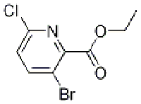 MC79640 Ethyl 3-bromo-6-chloropyridine-2-carboxylate 1065074-97-6 ETHYL 3-BROMO-6-CHLOROPICOLINATE