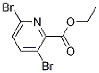 MC92203 Ethyl 3,6-dibromopicolinate 1214375-85-5 ETHYL 3,6-DIBROMOPICOLINATE