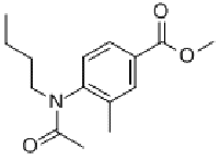 MC98171 Methyl 4-butylacetamino-3-methylbenzoate 301533-59-5 3-甲基-4-正丁酰胺基苯甲酸甲酯