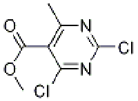 MC99298 2,4-Dichloro-6-methyl-5-pyrimidinecarboxylic acid methyl ester 36745-93-4 2,4-二氯-6-甲基嘧啶-5-羧酸甲酯