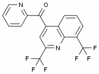 MC99189 bis[2,8-di(trifluoromethyl)quinolin-4-yl-2-pyridyl] ketone 35853-55-5 2 -吡啶2,8 -二(三氟甲基) -4 -喹酮