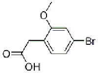 MC90387 2-(4-bromo-2-methoxyphenyl)acetic acid 1026089-09-7 4-溴-2-甲氧基苯乙酸