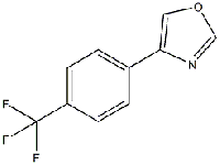 MC91236 Oxazole, 4-[4-(trifluoromethyl)phenyl]- 1126636-40-5 4-[4-三氟甲基苯基]恶唑