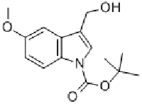 MC74162 3-HYDROXYMETHYL-5-METHOXYINDOLE-1-CARBOXYLIC ACID TERT-BUTYL ESTER 600136-09-2 3-羟甲基-5-甲氧基吲哚-1-羧酸叔丁酯