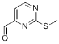 MC90879 2-METHYLSULFANYL-PYRIMIDINE-4-CARBALDEHYDE 1074-68-6 2-甲硫基-嘧啶-4-甲醛