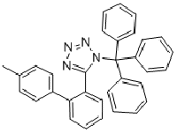 MC92552 5-(4'-Methylbiphenyl-2-yl)-1-trityl-1H-tetrazole 124750-53-4 N-(三苯基甲基)-5-(4'-甲基联苯-2-基)四氮唑