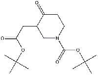 MC90217 3-PIPERIDINEACETIC ACID, 1-[(1,1-DIMETHYLETHOXY)CARBONYL]-4-OXO-, 1,1-DIMETHYLETHYL ESTER 1010814-94-4 3-(2-叔丁氧基-2-氧代乙基)-4-氧代哌啶-1-羧酸叔丁酯