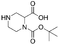 MC60824 1-Boc-2-Piperazinecarboxylic Acid 1214196-85-6 1-BOC-哌嗪-2-甲酸