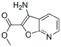 MC37809  Furo[2,3-b]pyridine-2-carboxylic acid, 3-amino-, methyl ester (9CI)  [181283-75-0]