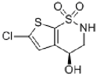 MC94691 (S)-6-CHLORO-1,1-DIOXO-1,2,3,4-TETRAHYDRO-1LAMBDA*6*-THIENO[3,2-E][1,2]THIAZIN-4-OL 160982-16-1 (S)-6-氯-3,4-二氢-2H-噻吩[3,2-E]-1,2-噻嗪-4-醇 1,1-二氧化氮