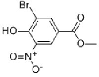 MC99825 METHYL 3-BROMO-4-HYDROXY-5-NITROBENZENECARBOXYLATE 40258-72-8 3-溴-4-羟基-5-硝基苯甲酸甲酯