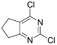 MC66349 2,4-dichloro-6,7-dihydro-5H-cyclopenta[d]pyrimidine 5466-43-3 2,4-二氢-6,7-二氢-5H-环戊基并[d]嘧啶