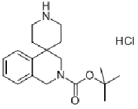 MC78016 SPIRO[ISOQUINOLINE-4(4H),4'-PIPERIDINE]-2(3H)-CARBOXYLIC ACID 1,1-DIMETHYLETHYL ESTER MONOHYDROCHLORIDE 889139-52-0 1H-螺[异喹啉-4,4'-哌啶]-2(3H)-羧酸叔丁酯盐酸盐