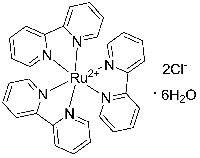 MC61544 Tris(2,2′-bipyridyl)dichlororuthenium(II) hexahydrate 14323-06-9 氯化三(2,2'-联吡啶)钌(II) 六水合物