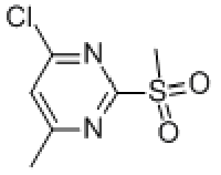MC73558 4-CHLORO-6-METHYL-2-(METHYLSULFONYL)PYRIMIDINE 55329-22-1 4-氯-6-甲基-2-(甲基磺酰基)嘧啶