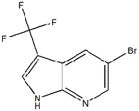 MC91423 5-broMo-3-(trifluoroMethyl)-1H-pyrrolo[2,3-b]pyridine 1150618-36-2 3-三氟甲基-5-溴-7-氮杂吲哚
