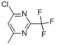 MC94542 4-CHLORO-6-METHYL-2-TRIFLUOROMETHYLPYRIMIDINE 1582-25-8 4-氯-6-甲基-2-三氟甲基嘧啶