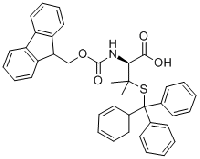 MC96299 Fmoc-S-Trityl-D-Penicillamine 201532-01-6 Fmoc-S-Trityl-D-Penicillamine