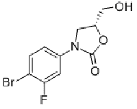 MC72321 (5R)-3-(4-BROMO-3-FLUOROPHENYL)-5-HYDROXYMETHYLOXAZOLIDIN-2-ONE 444335-16-4 (5R)-3-(4-溴-3-氟苯基)-5-羟甲基恶唑烷-2-酮