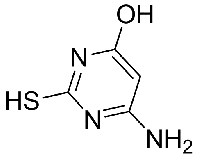 MC60044 6-Aminothiouracil 1004-40-6 2-巯基-4-氨基-6-羟基嘧啶