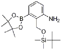 MC91383 2-((tert-butyldiMethylsilyloxy)Methyl)-3-(4,4,5,5-tetraMethyl-1,3,2-dioxaborolan-2-yl)aniline 1147531-06-3 2-((TERT-BUTYLDIMETHYLSILYLOXY)METHYL)-3-(4,4,5,5-TETRAMETHYL-1,3,2-DIOXABOROLAN-2-YL)ANILINE