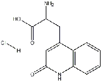 MC93136 alpha-Amino-1,2-dihydro-2-oxo-4-quinolinepropanoic acid hydrochloride 132210-25-4 2-氨基-3-(1,2-二氢-2-氧代-4-喹啉基)丙酸二盐酸盐