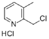 MC72249 2-CHLOROMETHYL-3-METHYL-PYRIDINE HYDROCHLORIDE 4370-22-3 吡啶,2-(氯甲基)-3-甲基-, 盐酸盐 (1:1)
