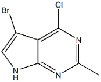 MC79725 5-BroMo-4-chloro-2-Methyl-7H-pyrrolo[2,3-d]pyriMidine 1111237-76-3 5-BroMo-4-chloro-2-Methyl-7H-pyrrolo[2,3-d]pyriMidine
