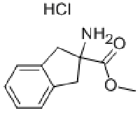 MC96213 2-AMINO-INDAN-2-CARBOXYLIC ACID METHYL ESTER HYDROCHLORIDE 199330-64-8 2-氨基茚满-2-甲酸甲酯盐酸盐