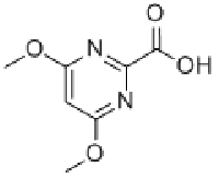 MC92885 4,6-DIMETHOXYPYRIMIDINE-2-CARBOXYLICACID 128276-50-6 4,6-二甲氧基嘧啶-2-羧酸