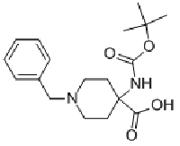 MC94256 1-BENZYL-4-(TERT-BUTOXYCARBONYLAMINO)PIPERIDINE-4-CARBOXYLIC ACID 150435-81-7 1-苄基-4-(BOC-氨基)哌啶-4-羧酸