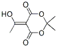 MC77250 5-(1-Hydroxyethylidene)-2,2-dimethyl-1,3-dioxane-4,6-dione 85920-63-4 5-(1-羟基乙亚基)-2,2-二甲基-1,3-二氧杂环己-4,6-二酮