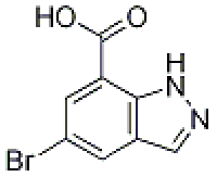 MC79151 1H-Indazole-7-carboxylicacid,5-broMo- 953409-99-9 5-溴-7-羧基-1H-吲唑