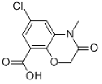MC92389 6-Chloro-3,4-dihydro-4-methyl-3-oxo-2H-1,4-benzoxanine-8-carboxylic acid 123040-79-9 6-氯-4-甲基-3-氧代-3,4-二氢-2H-1,4-苯并嗪-8-羧酸