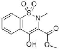 MC99143 2-METHYL-4-HYDROXY-2H-1,2-BENZOTHIAZINE-3-CARBOXYLIC METHYL ESTER-1,1-DIOXIDE 35511-15-0 4-羟基-2-甲基-2H-1,2-苯并噻嗪-3-羧酸甲酯-1,1-二氧化物