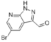 MC78594 5-BROMO-1H-PYRAZOLO[3,4-B]PYRIDINE-3-CARBALDEHYDE 916326-37-9 5-溴-1H-吡唑并[3,4-B]吡啶-3-甲醛