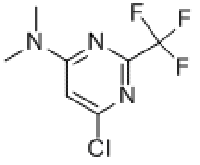 MC77376 (6-CHLORO-2-TRIFLUOROMETHYLPYRIMIDIN-4-YL)DIMETHYL-AMINE 866648-53-5 (6-氯-2-三氟甲基嘧啶-4-基)二甲基-胺