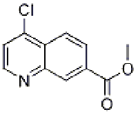 MC95504 methyl 4-chloroquinoline-7-carboxylate 178984-69-5 METHYL 4-CHLOROQUINOLINE-7-CARBOXYLATE