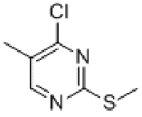MC74285 4-CHLORO-5-METHYL-2-METHYLSULFANYL-PYRIMIDINE 61044-96-0 4-氯-5-甲基-2-(甲硫基)嘧啶