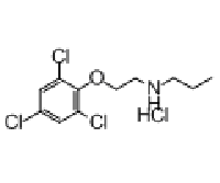 MC73534 N-[2-(2,4,6-Trichlorophenoxy)ethyl]-1-propanamine Hydrochloride 551952-55-7 N-[2-(2,4,6-Trichlorophenoxy)ethyl]-1-propanamine Hydrochloride