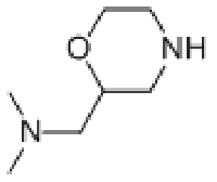 MC92383 DIMETHYL-MORPHOLIN-2-YLMETHYL-AMINE 122894-56-8 N,N-二甲基(吗啉-2-基)甲酰胺